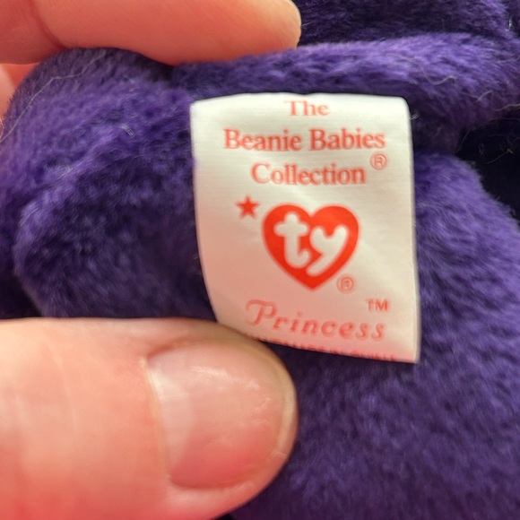 Ty Beanie Baby ‘Princess’ Bear Ultra Rare with tag errors - Picture 5 of 7
